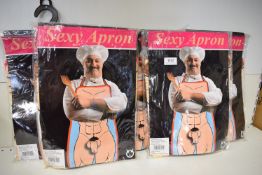 5x Sexy Apron Novelty Men Aprons
