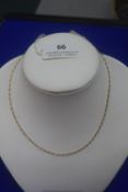 9ct Gold Neck Chain 2.8g