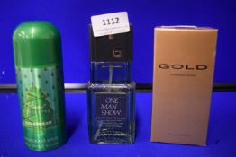 Selection of Three Men's Fragrances