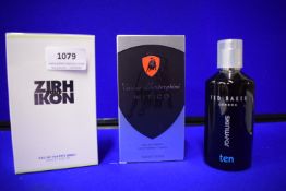 Three Men's Fragrances