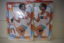 2x Men’s 118118 Runner Costumes Size: M