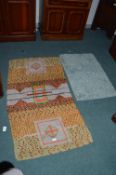2x Vintage Rag Rugs