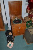 Alba 1930’s Gramophone with 78rpm Records