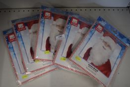 5x Smiffys Santa Beards
