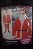 Santa Costume Size: 38”-40” chest