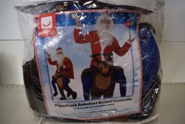 Smiffys Piggyback Reindeer Rudolf Costume RRP: £55