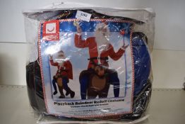 Smiffys Piggyback Reindeer Rudolf Costume RRP: £55