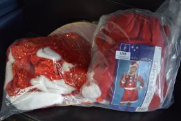 2x Lady’s Santa Outfits