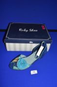 Ruby Shoo Lady’s Navy Fashion Shoes Size: 7 (new with packaging)