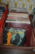 Crate of 12” LP Records Including Mixed Oldies
