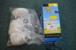 3x Ultrasonic Dog Chasers, and 4x Ultrasonic Insect Repellents