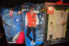 3x Assorted Men’s Fancy Dress Costumes Size: L