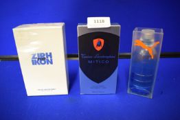 Three Bottles of Men's Fragrances