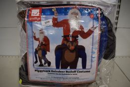 Smiffys Piggyback Reindeer Rudolph Costume RRP: £55