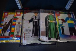 5x Boy’s Fancy Dress Costumes Size: 10-12 years