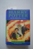 Harry Potter and the Half Blood Prince First Edition Misprint