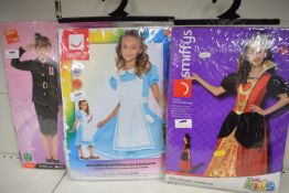 3x Assorted Girl’s Fancy Dress Costumes Size: 4-6 years