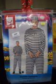 7x Smiffys Men’s Convict Costumes Size: M