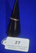 9ct Gold Wedding Ring 0.7g