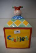 Rayware Jack in the Box Cookie Jar