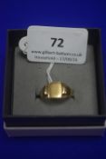 9ct Gold Signet Ring 4.2g
