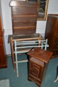 Period Furniture Including Towel Rail, Clothes Horse, etc.