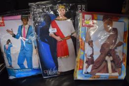 3x Assorted Men’s Fancy Dress Costumes Size: L