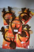 5x Reindeer Ears & Tails