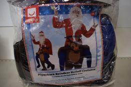 Smiffys Piggyback Reindeer Rudolf Costume RRP: £55