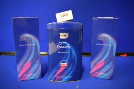 Panache 2x 100ml Parfum Sprays and 1x 250g Perfume Talc