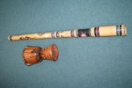Didgeridoo and a Djembe Drum