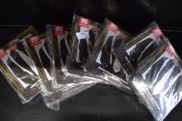 Quantity of White Elasticated Braces