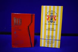 Two Bottles of Giorgio Beverley Hills Fragrances for Men (Giorgio EDT & Red Aftershave Soother)