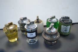 7x Vintage Table Lighters