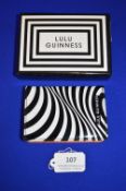 Lulu Guinness Optical Stripe Matilda Card Holder (new)
