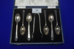 Walker & Hall Hallmarked Sterling Silver Tea Spoon