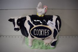 Rayware Cow & Chickens Cookie Jar