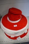 Quantity of Red & White Christmas Hats