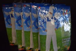 5x Smiffys Men’s Garden Gnome Costumes Size: S