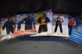 5x Assorted Men’s Fancy Dress Costumes Size: M