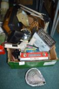 Vintage Electricals Including Lamps, Toasters, Radios, etc.
