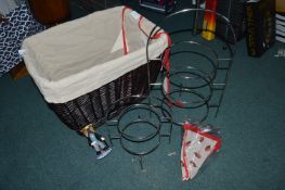 Laundry Basket, Pan Stand, etc.