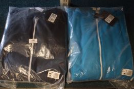*2x Hooded Onesies Size: M (1x turquoise, 1x navy)