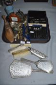Vintage Collectibles, Cutlery, Dressing Set, etc.