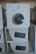 *3x Google Nest Learning Thermostats