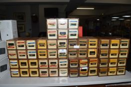 Collection of Aircraft Slides and Filing Boxes