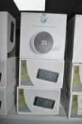 *3x Google Nest Learning Thermostats