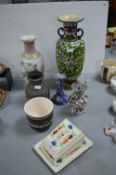 Vintage Pottery Vases, etc.