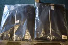 *2x Hooded Onesies Size: M (1x black, 1x navy)