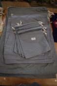 *Quantity of Assorted Grey Drawstring Bags